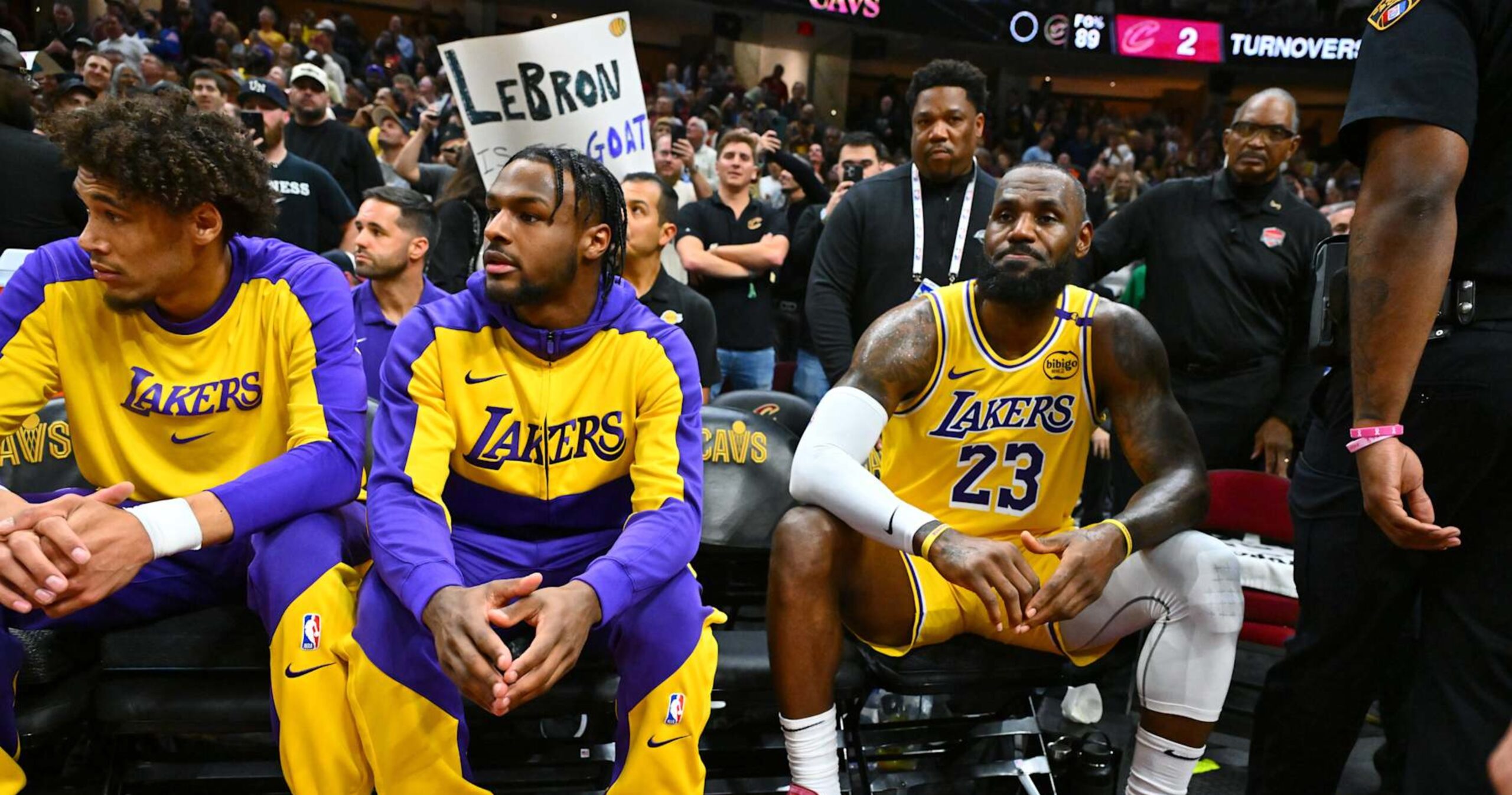 LeBron James: 'Unbelievable' to See Bronny Score 1st NBA Points for Lakers vs. Cavs | News, Scores, Highlights, Stats, and Rumors