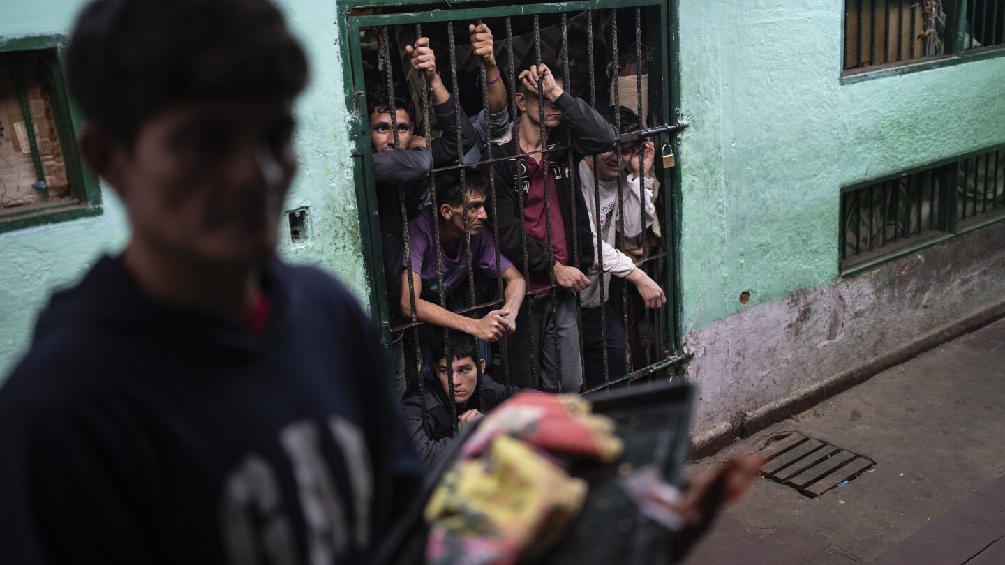 AP PHOTOS: A look at life inside Paraguay's overcrowded prisons