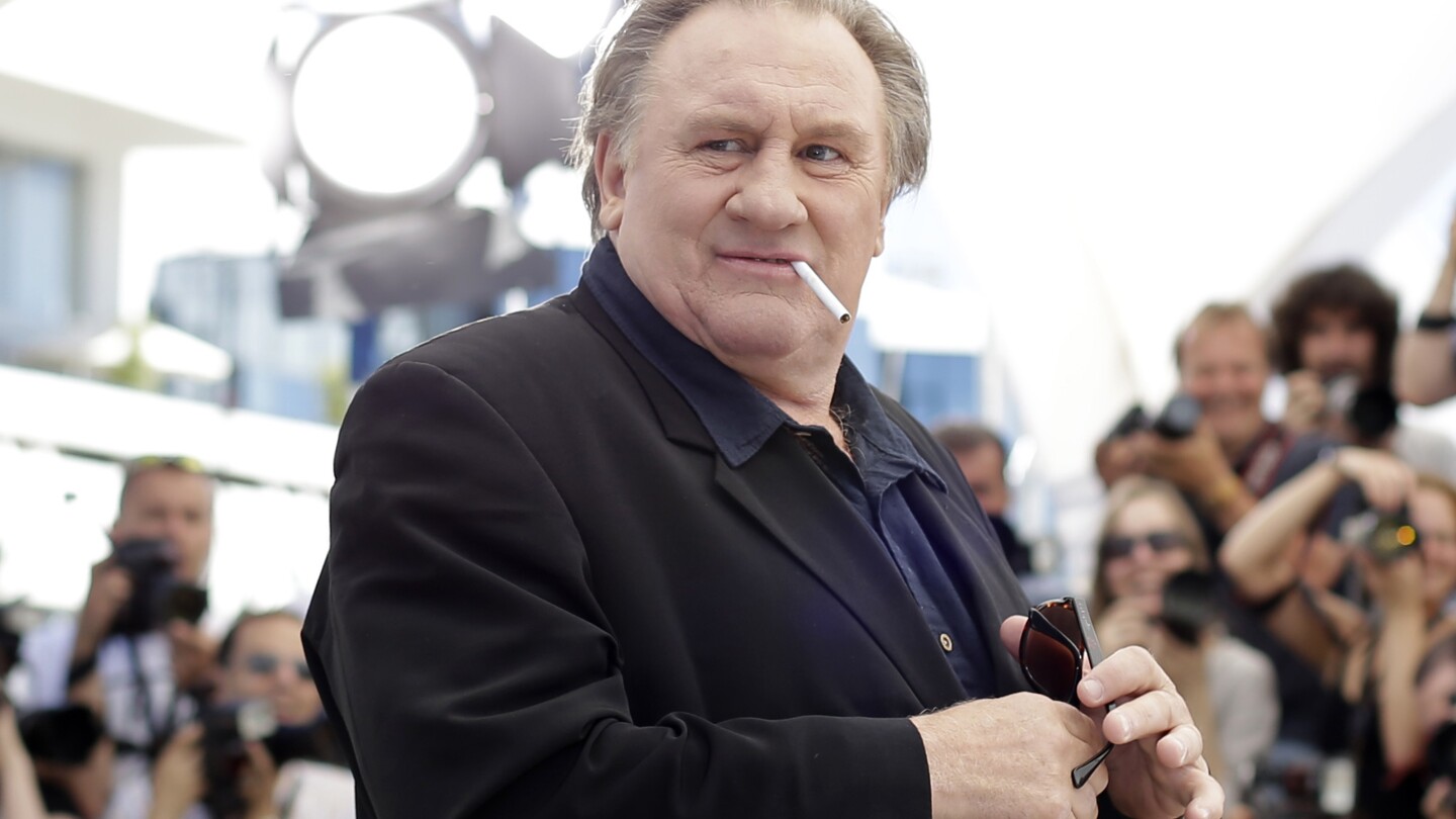 Actor Gérard Depardieu will not appear in a French court for his trial on sexual assault charges