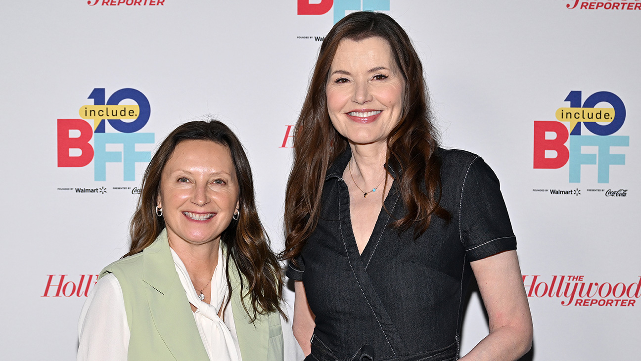 Wendy Guerrero (left) and Geena Davis