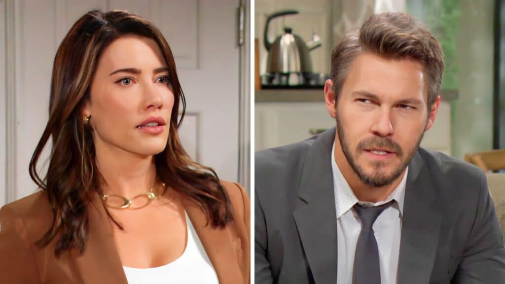 Bold and the Beautiful: Steffy Forrester and Liam Spencer