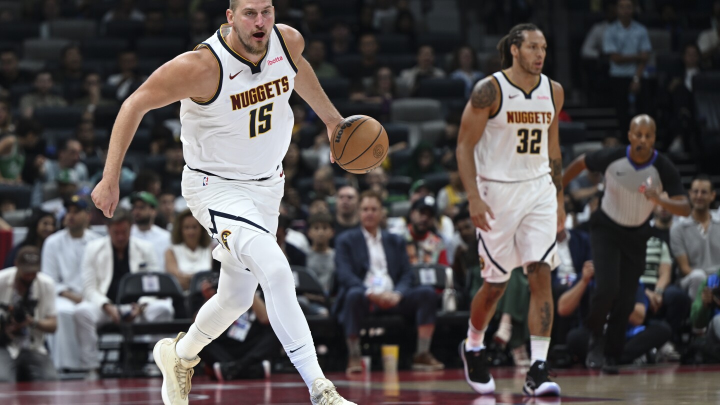 Celtics beat the Nuggets 107-103 in the NBA's preseason opener at Abu Dhabi