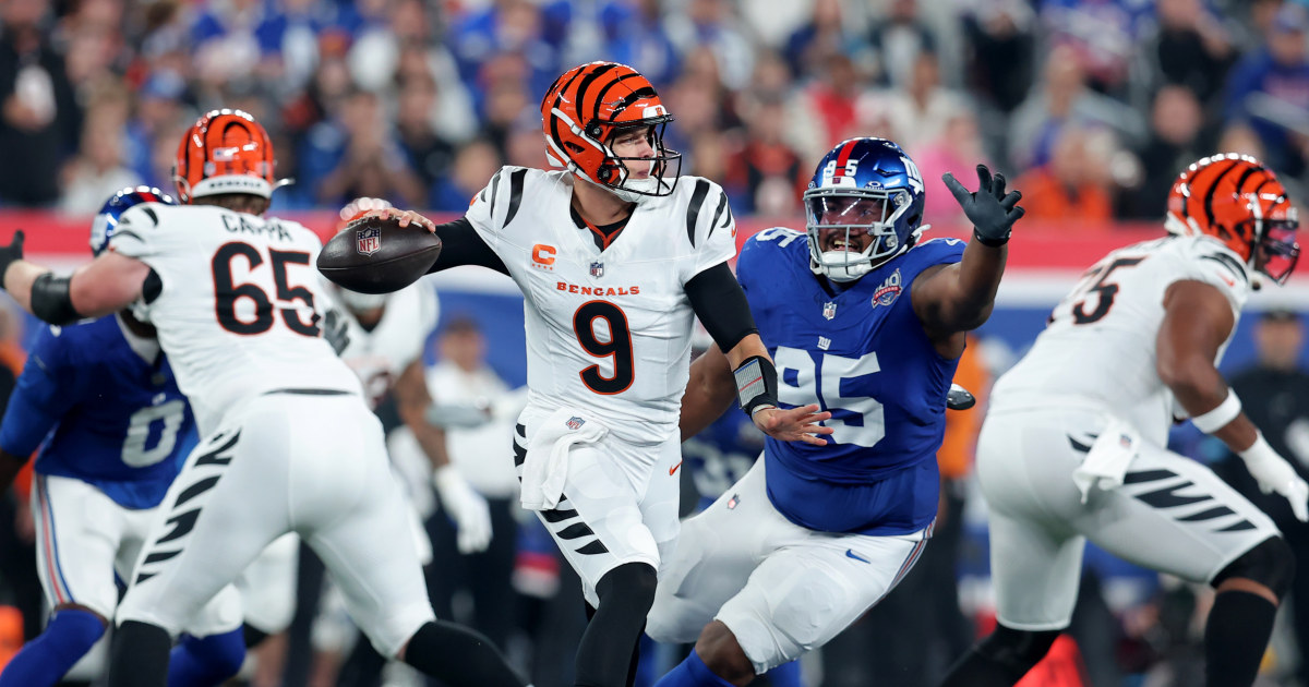 Cincinnati Bengals defeat New York Giants on road