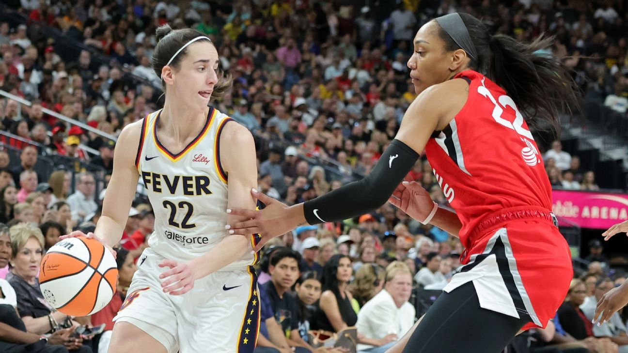 Fever's Caitlin Clark, Aces' A'ja Wilson named All-WNBA