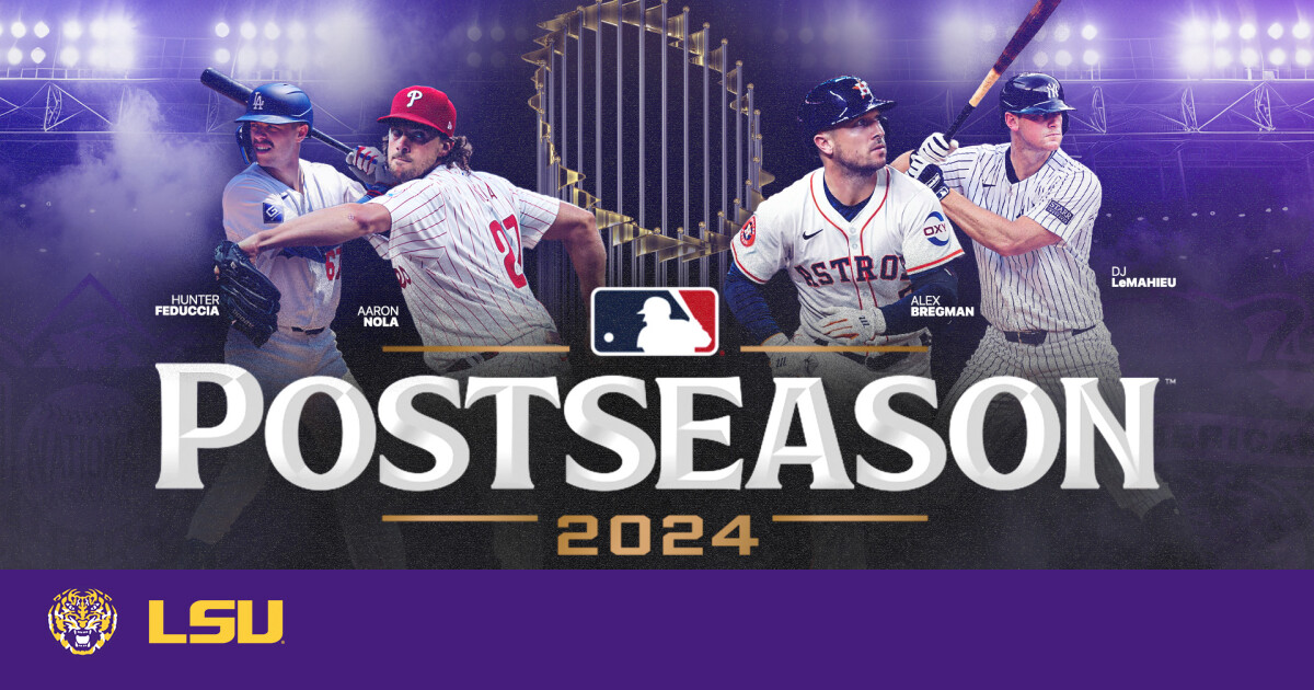 Four Former Tigers Have Opportunity to Participate in 2024 MLB Playoffs – LSU