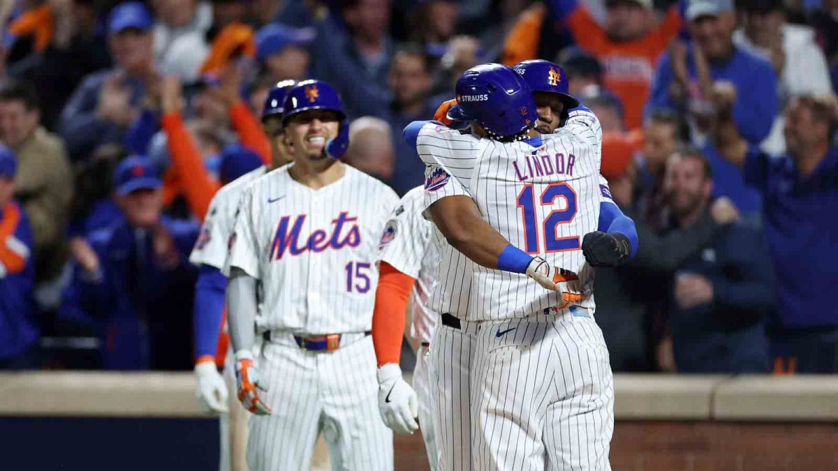 Francisco Lindor’s grand slam helps send Mets to NLCS – NBC New York