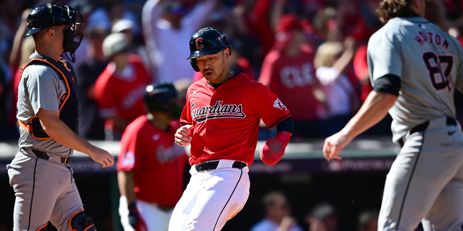 Guardians score five runs in first inning in 2024 ALDS Game 1 vs. Tigers