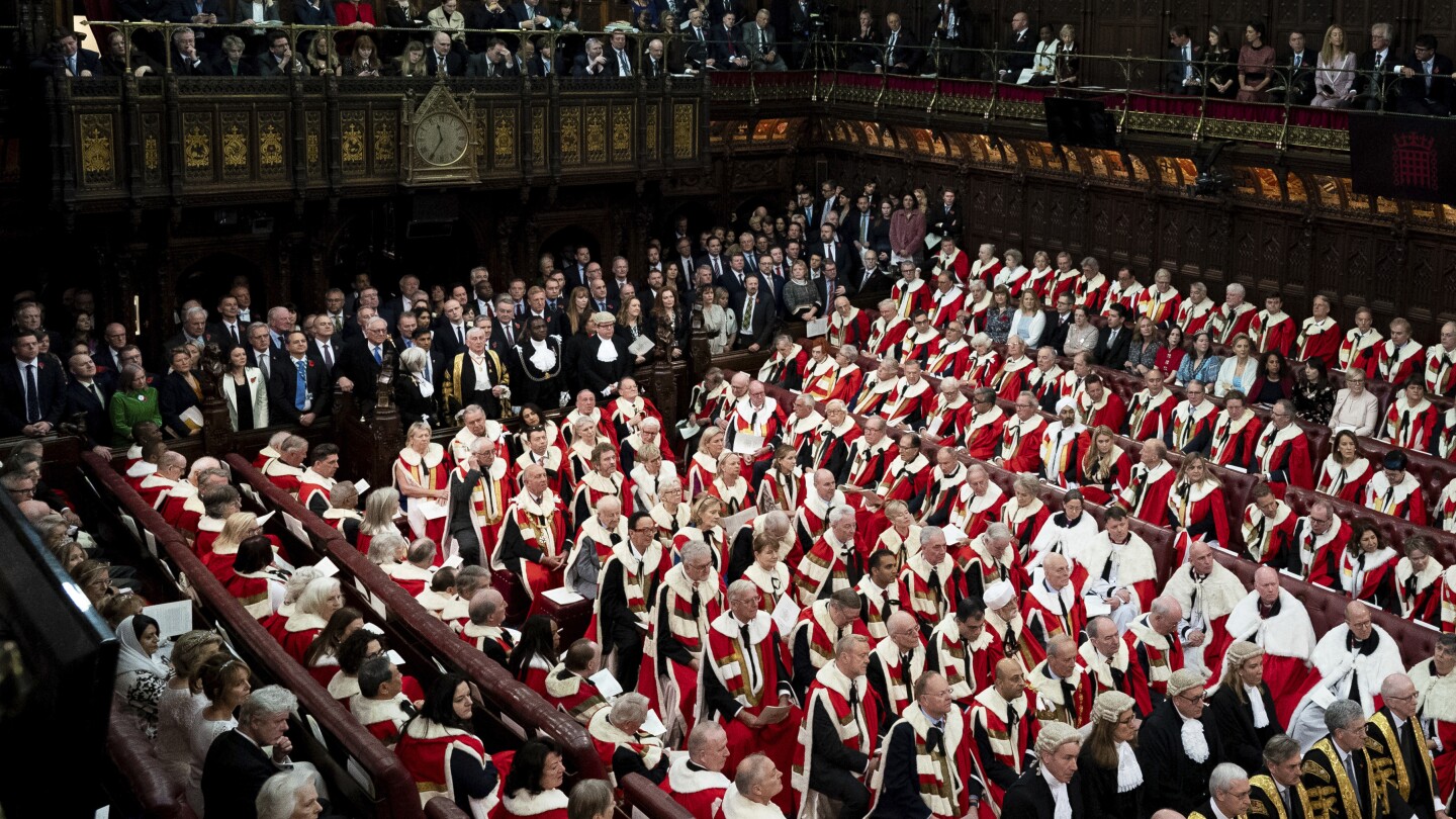 Hereditary nobles have sat in Britain's Parliament for centuries. Their time may be up