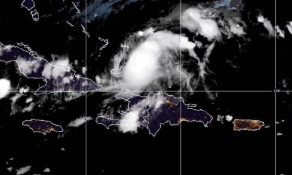 Hurricane Oscar forms off the Bahamas