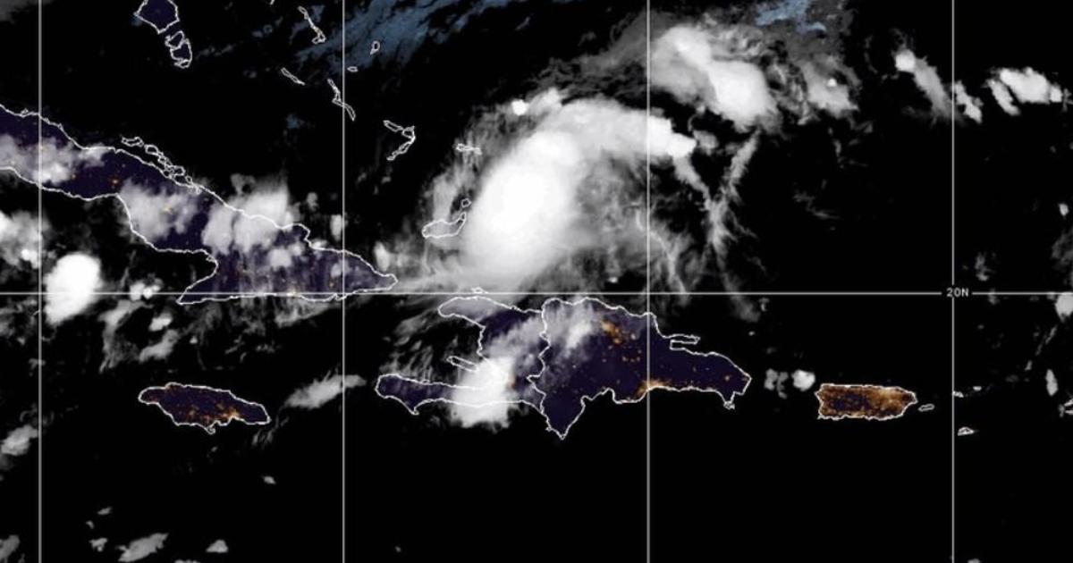 Hurricane Oscar forms off the Bahamas