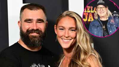 Jason and Kylie Kelce Bring Daughters and Mom Donna Kelce to Taylor Swifts Miami Eras Tour Show