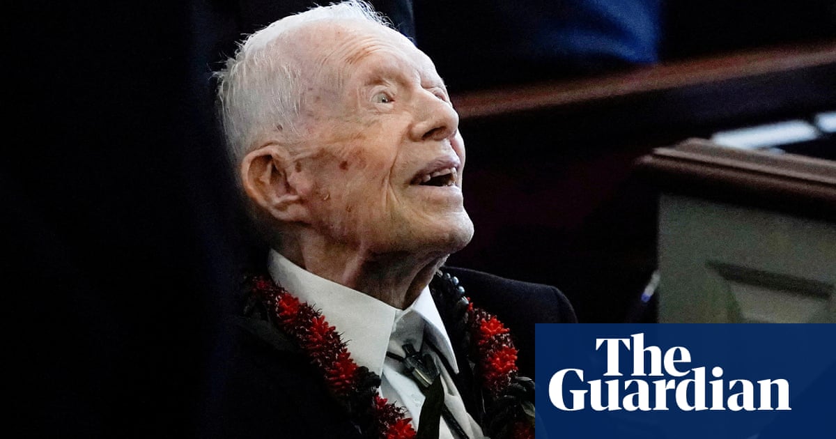 Jimmy Carter has voted in presidential election, representatives confirm | US elections 2024