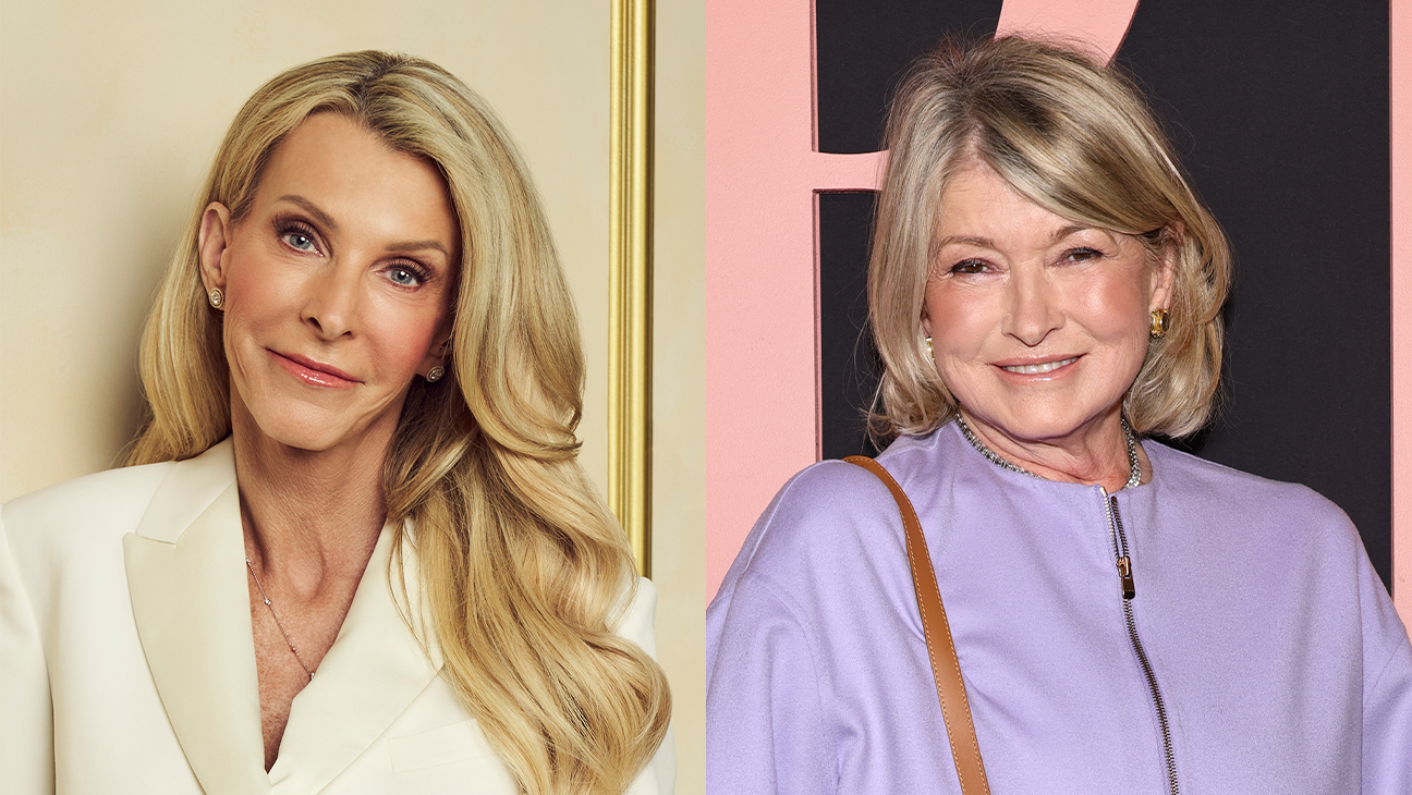 Joan Vassos and Martha Stewart