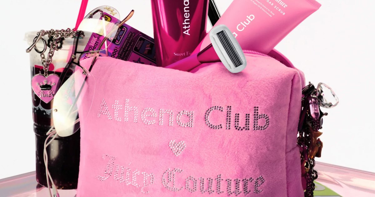 Juicy Couture x Athena Club: The Pink Shave Set You Need