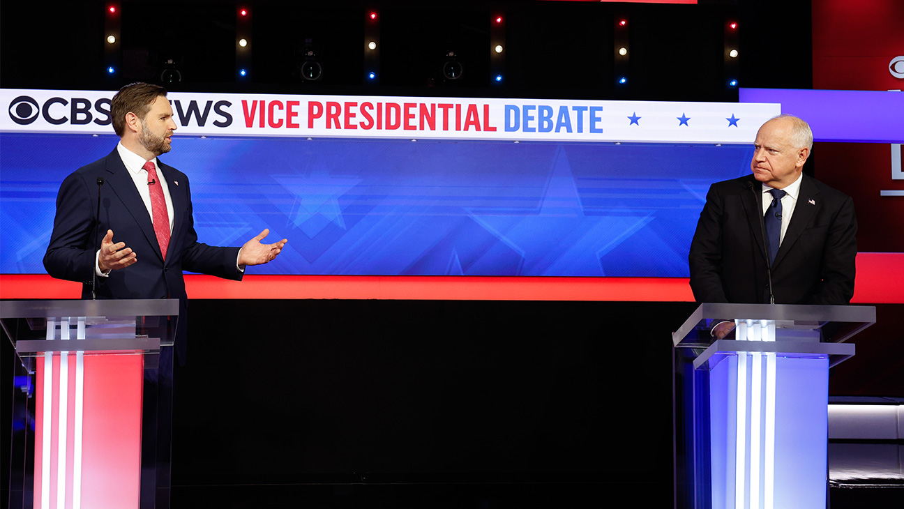 J.D. Vance and Tim Walz