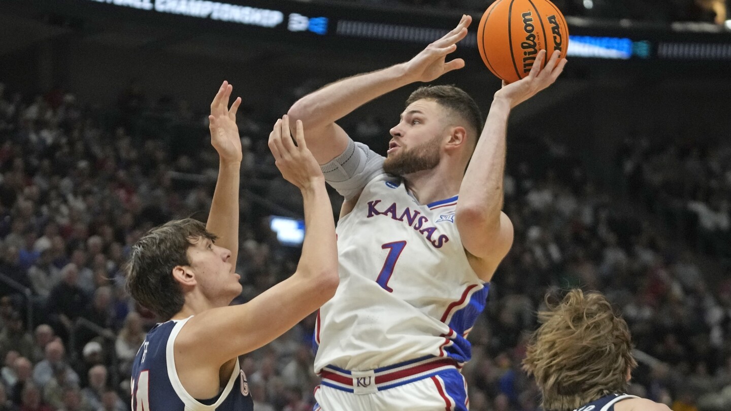 Kansas tops AP Top 25 preseason men's basketball poll