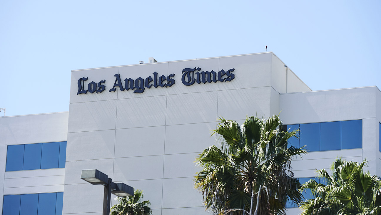 The Los Angeles Times Building in El Segundo, California on March 22, 2021.