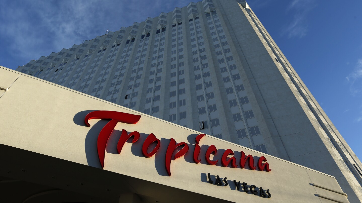 Las Vegas will blow a kiss goodbye — literally — to the Tropicana with a flashy casino implosion