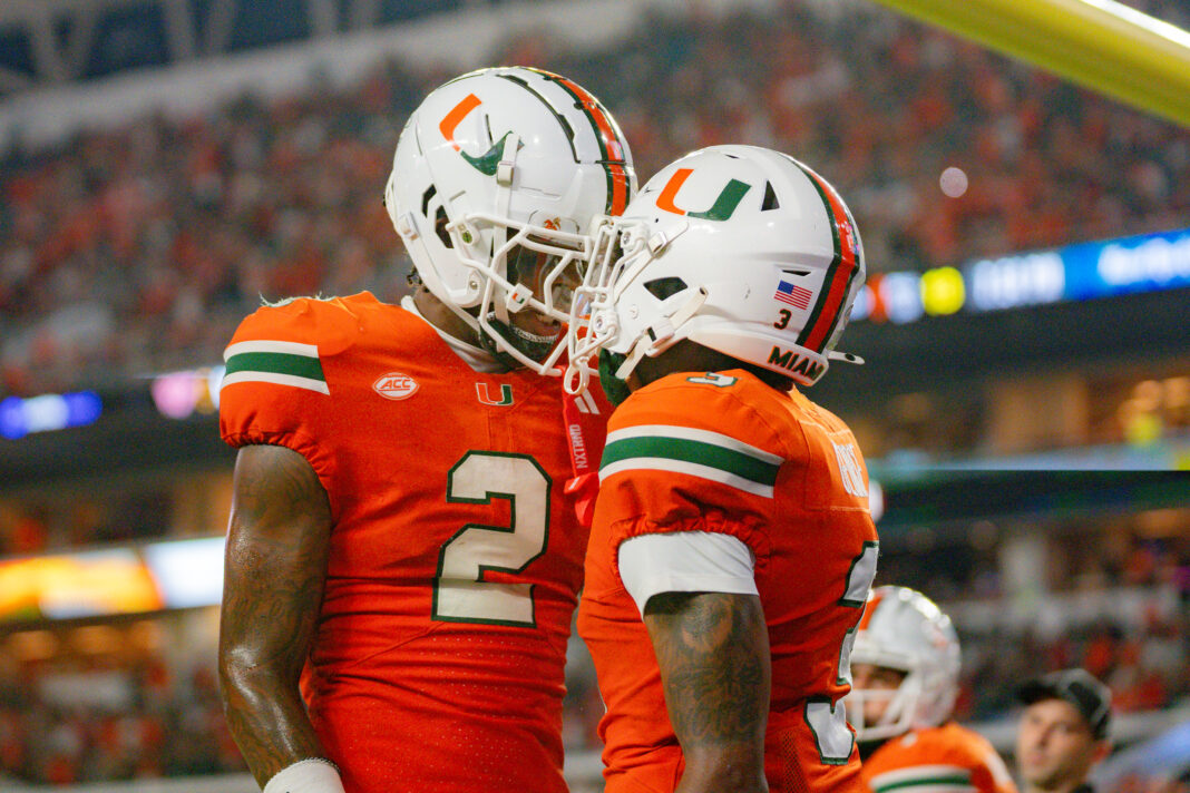 Miami football Tops Louisville 52-45 in Thrilling Back-and-Forth Clash