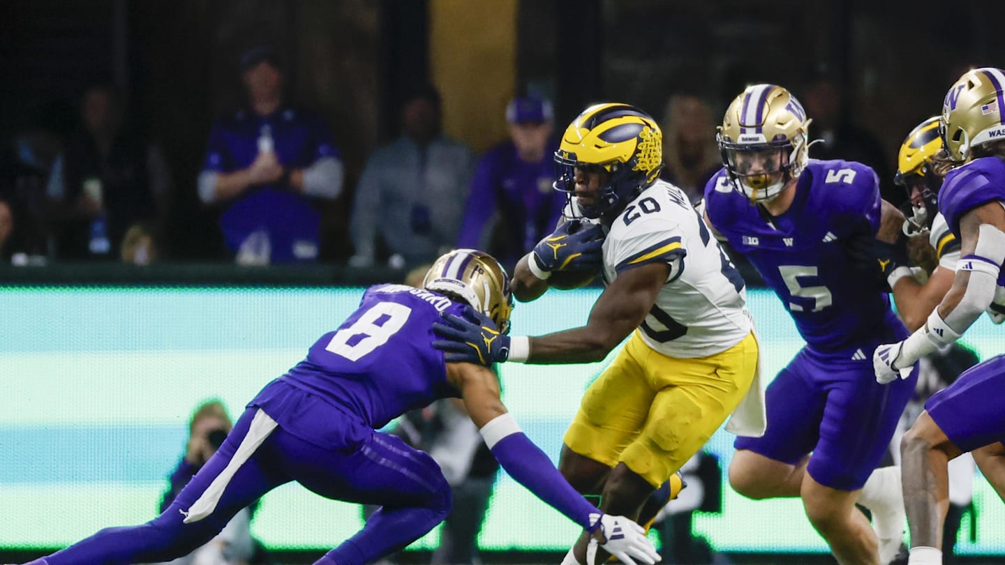 National media react to Michigan football falling to Washington on Saturday night