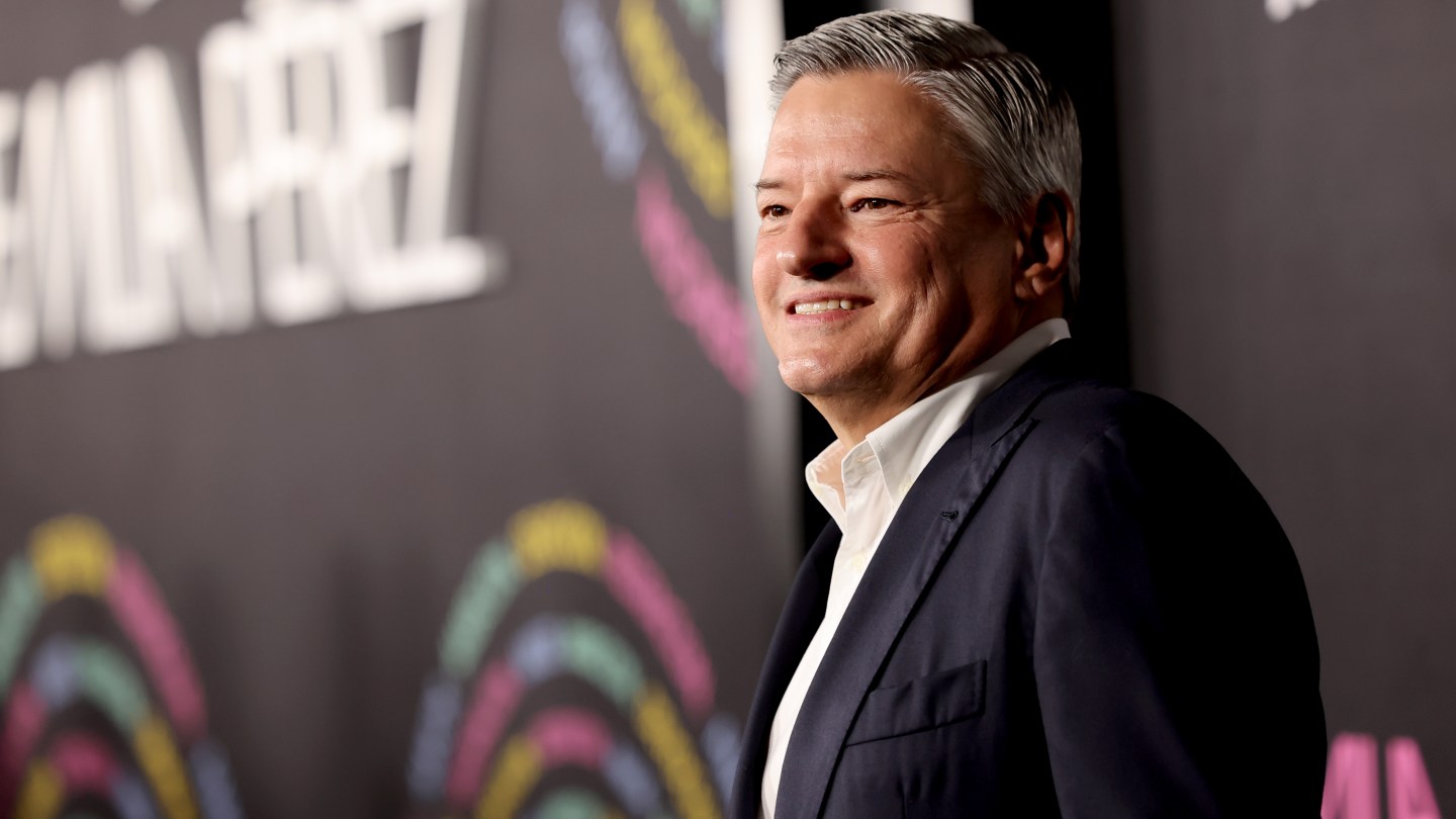 Netflix CEO Ted Sarandos Talks Disney Succession, Gen AI