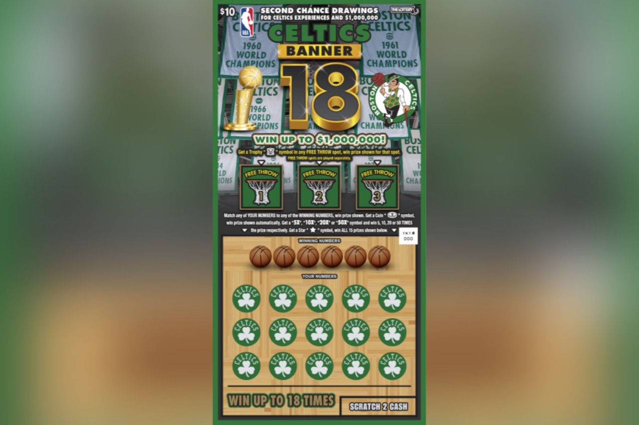 New $10 Boston Celtics lottery ticket to be released in Mass. in November