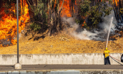 Oakland Hills fire in California damages 2 homes, sparks evacuations