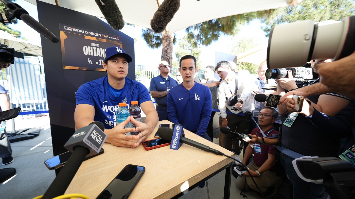 Ohtani-mania has arrived at the World Series