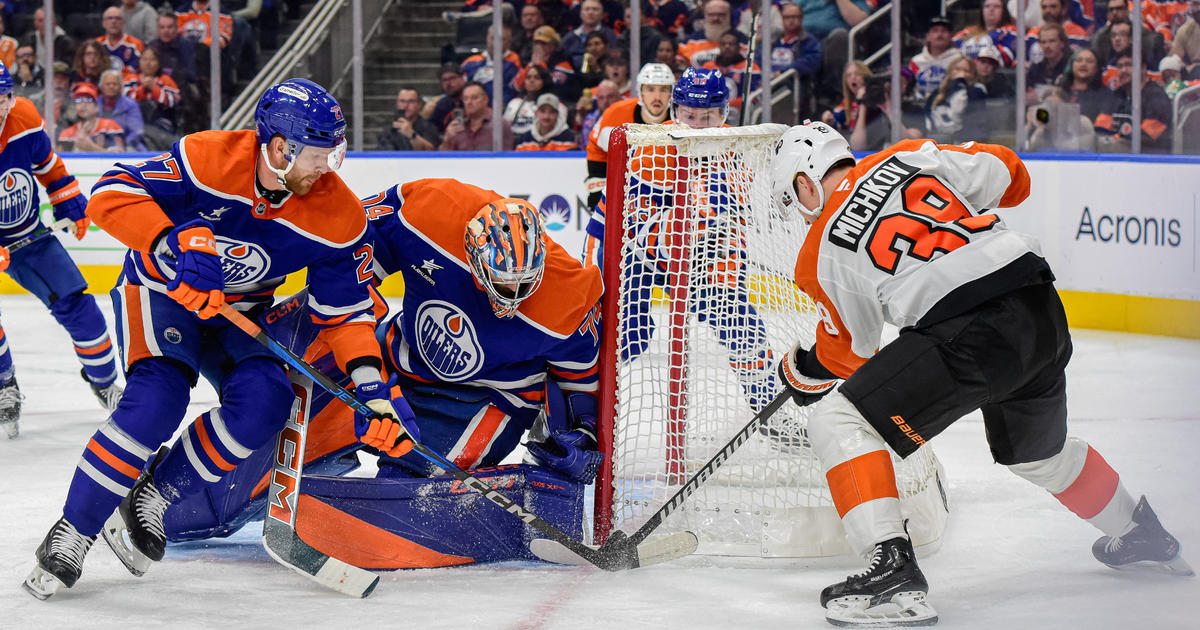 Oilers spoil Matvei Michkov's 2-goal game, beat Flyers in overtime