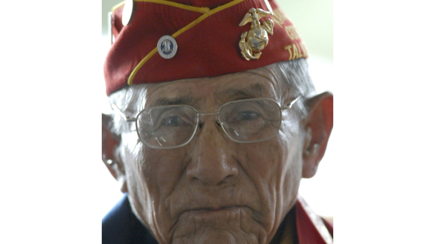 One of the last Navajo Code Talkers from World War II dies at 107