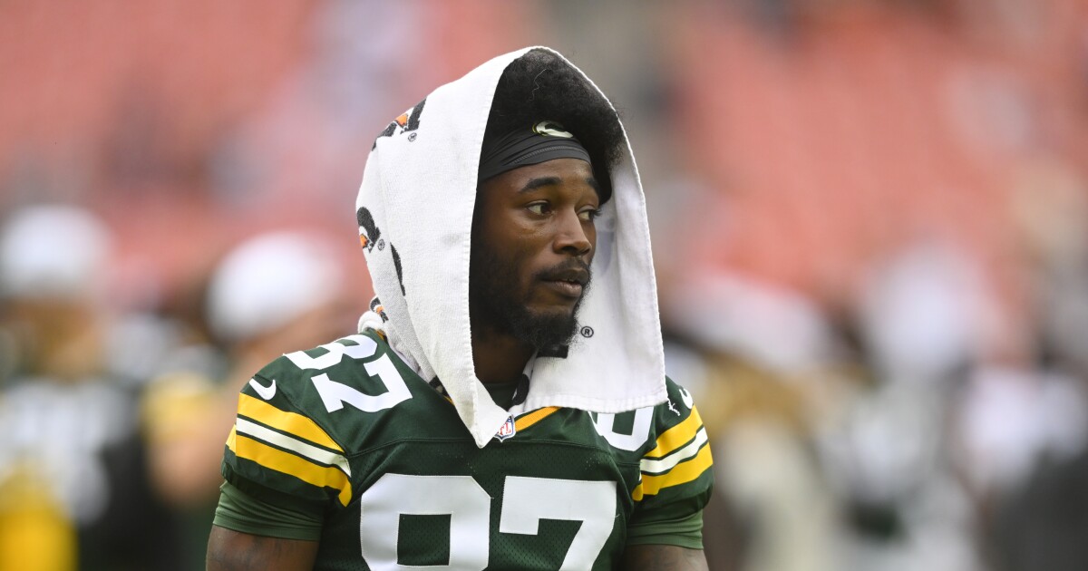 Packers suspend wide receiver Romeo Doubs for Sunday's game