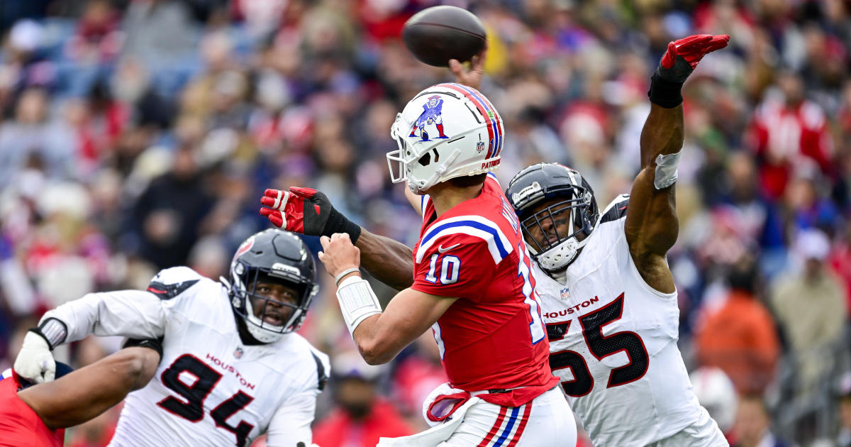 Patriots lose Drake Maye's first start, 41-21, to Houston Texans