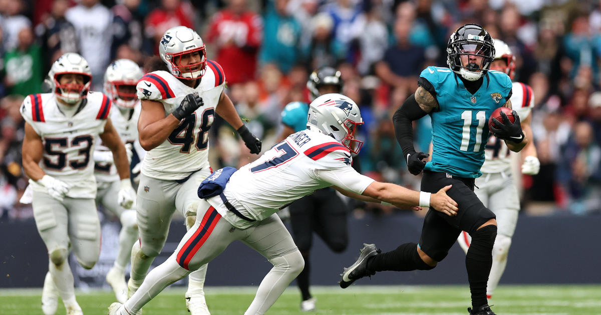 Patriots lose sixth straight, falling to Jaguars 32-16 in London