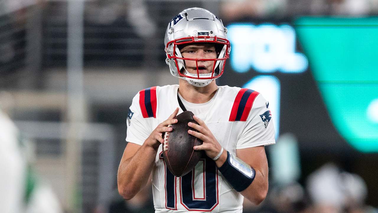 Patriots plan to start No. 3 overall pick Drake Maye over Jacoby Brissett vs. Texans