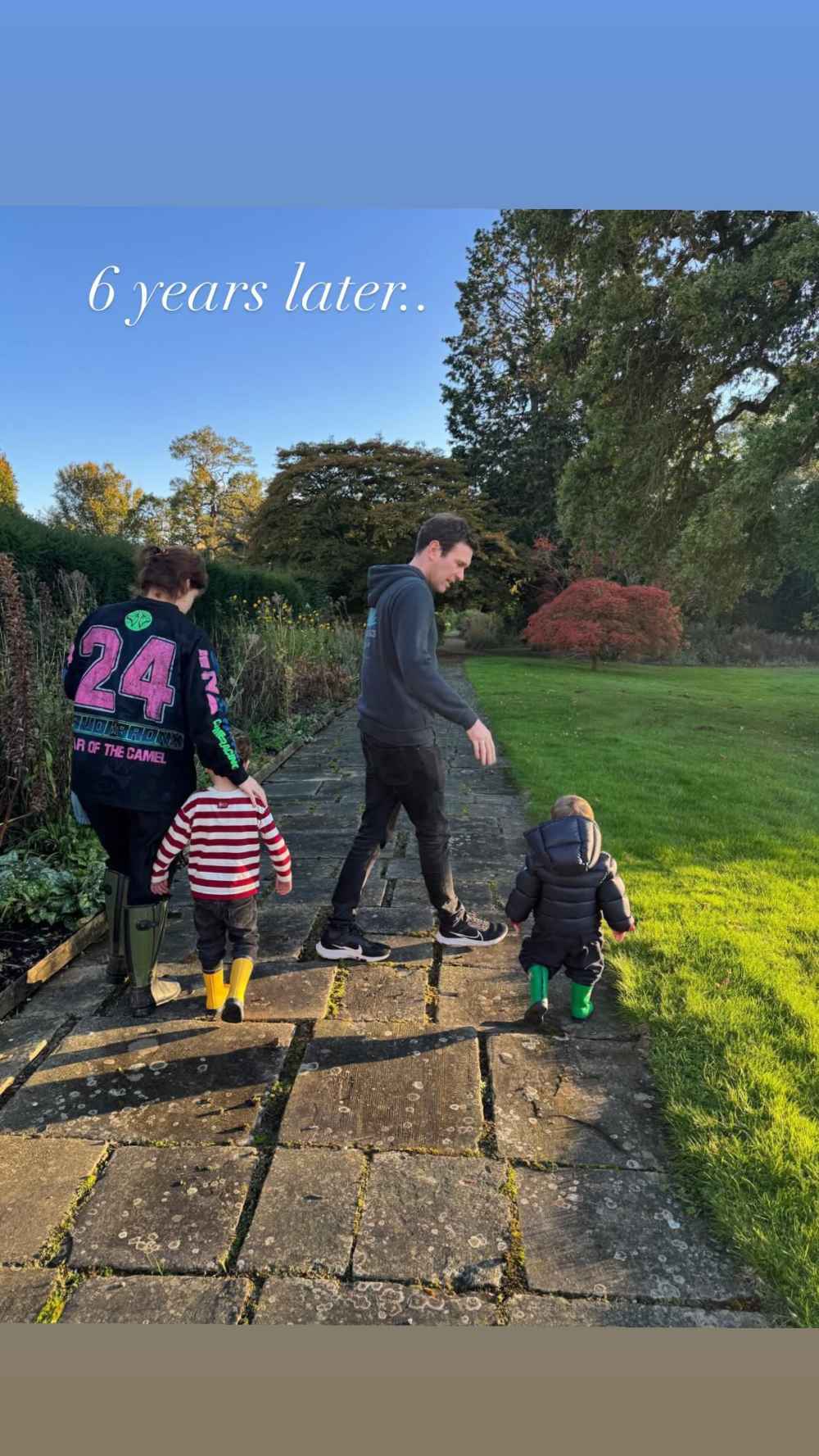 Princess Eugenie and family