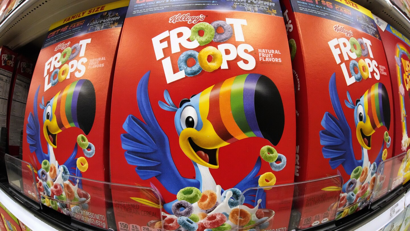 Protesters demand Kellogg remove artificial colors from cereals