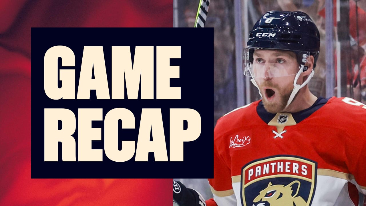 RECAP: Panthers 6, Bruins 4