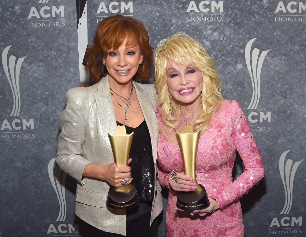 Reba McEntire Says Shes Never Met Friend Dolly Partons Rarely Seen Husband Carl Thomas Dean