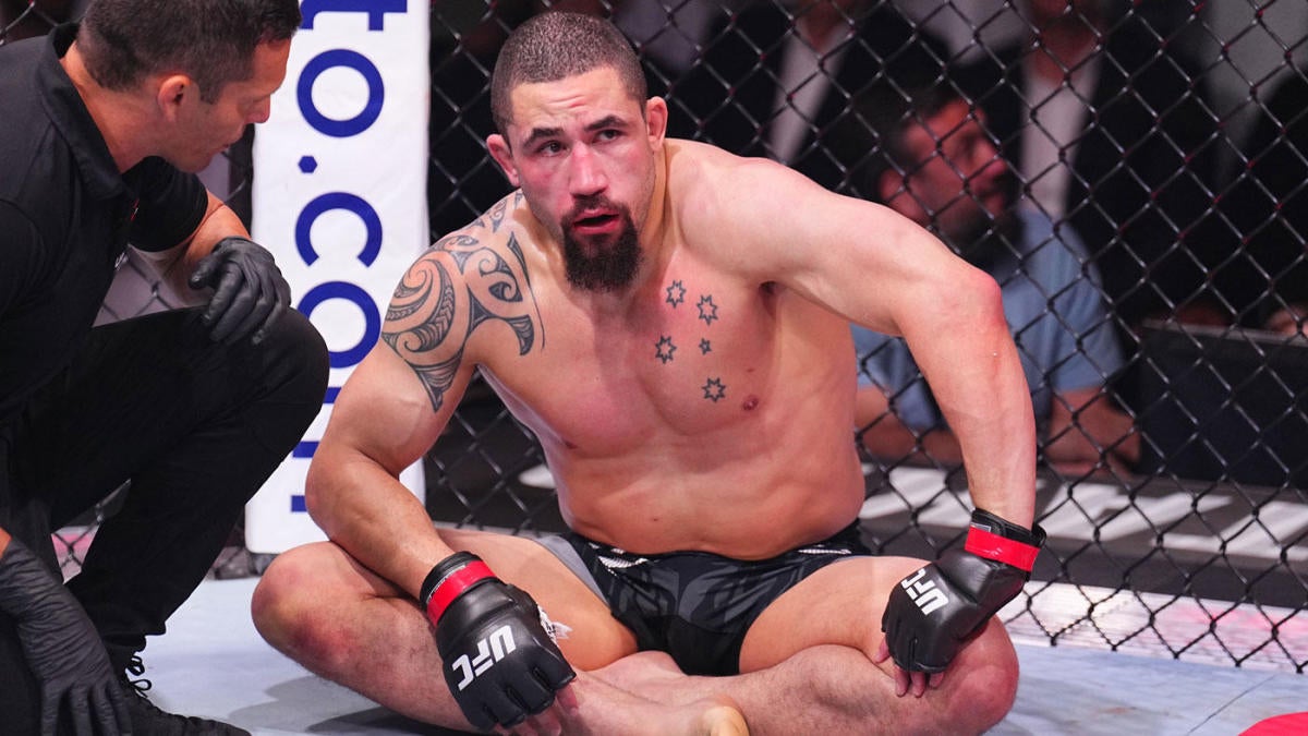 Robert Whittaker suffers gruesome facial injury in loss to Khamzat Chimaev at UFC 308