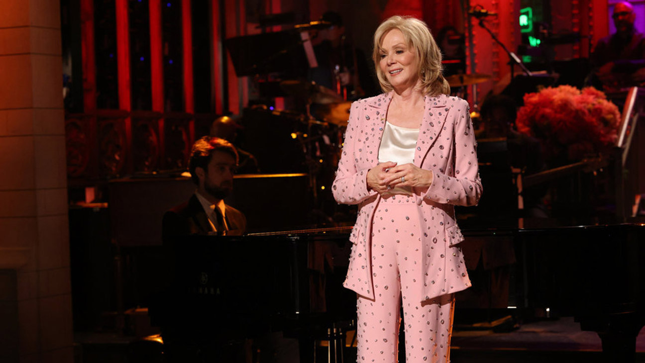 Saturday Night Live Host Jean Smart during the monologue during the monologue on Saturday, September 28, 2024