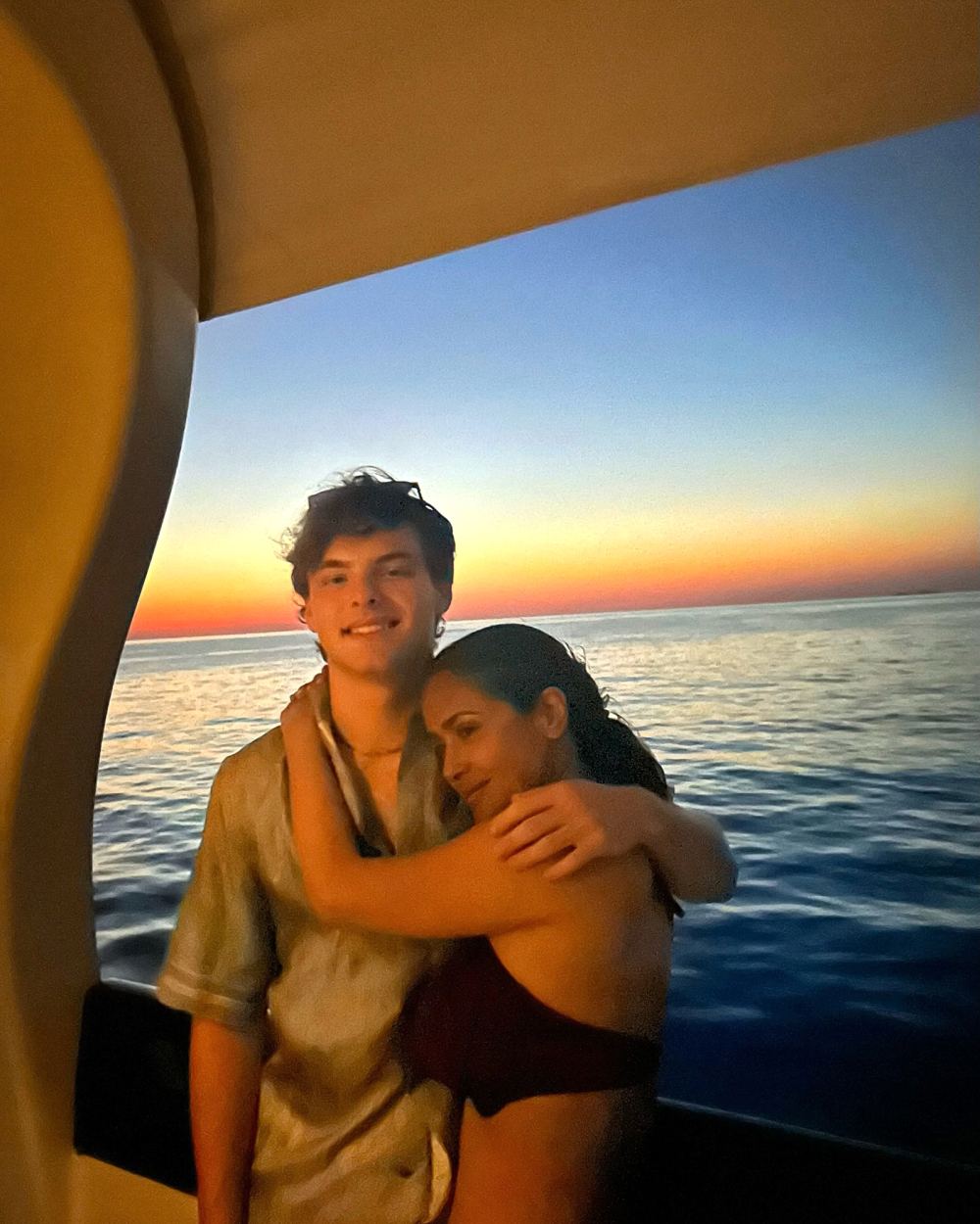 Salma Hayek Honors Stepson's 18th Birthday