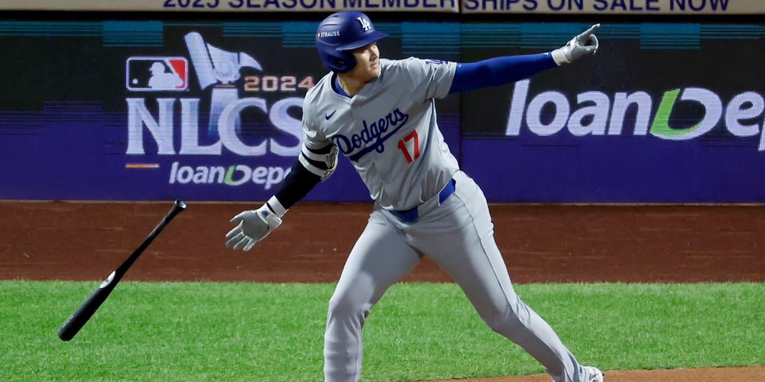 Shohei Ohtani hits leadoff homer in NLCS Game 4 2024