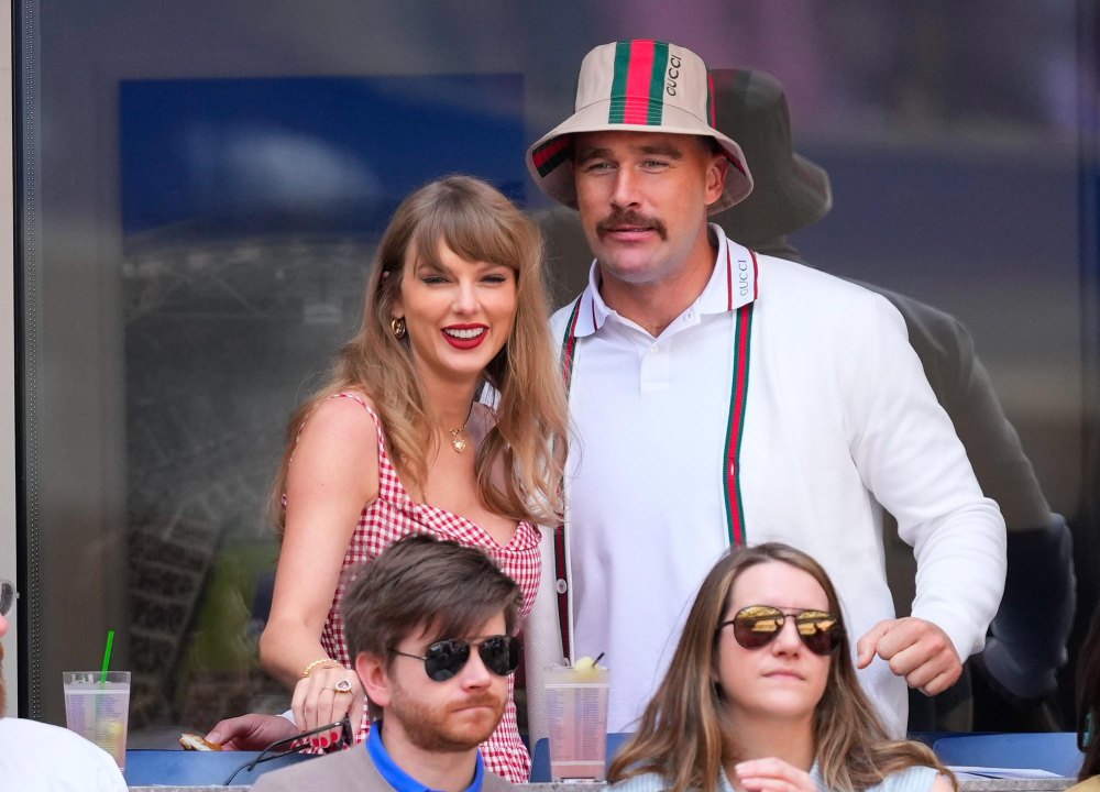 Taylor Swift Fuels Reputation Taylors Version Theories With Snakeskin Bag on Travis Kelce Date