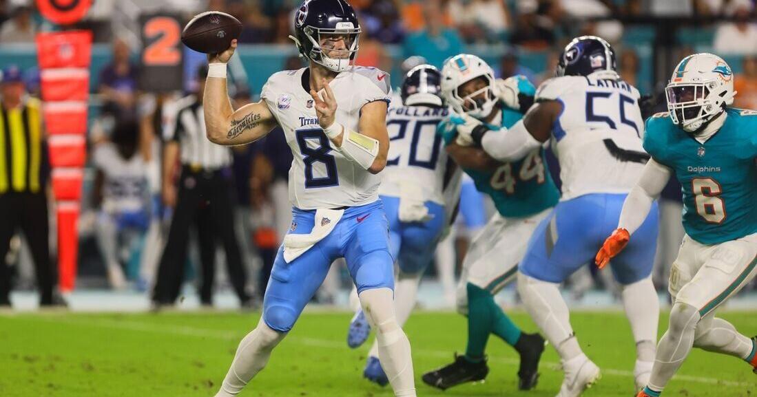 Titans QB Will Levis exits with apparent injury | National