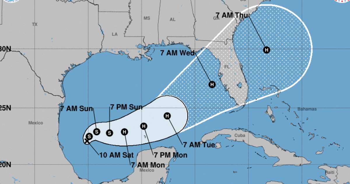 Tropical Storm Milton likely to become major hurricane as it heads toward Florida