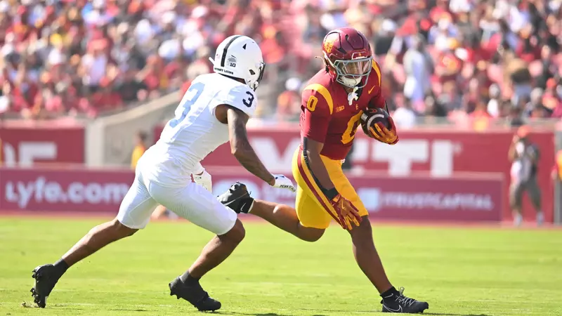 USC Football Falls To No. 4 Penn State In Overtime, 33-30