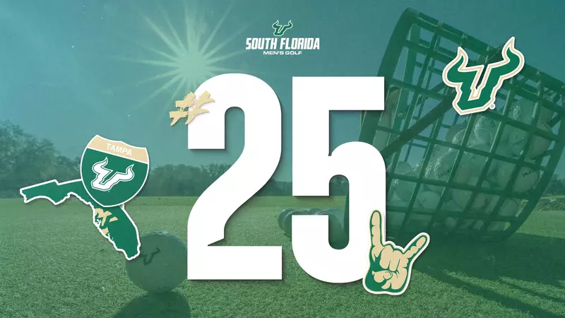 USF Men's Golf Ranks 25th in the Nation