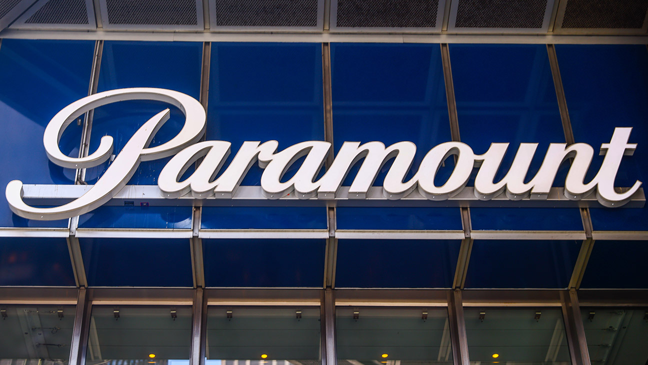 Paramount logo is seen at Times Square in New York City, United States of America on July 13th, 2024.