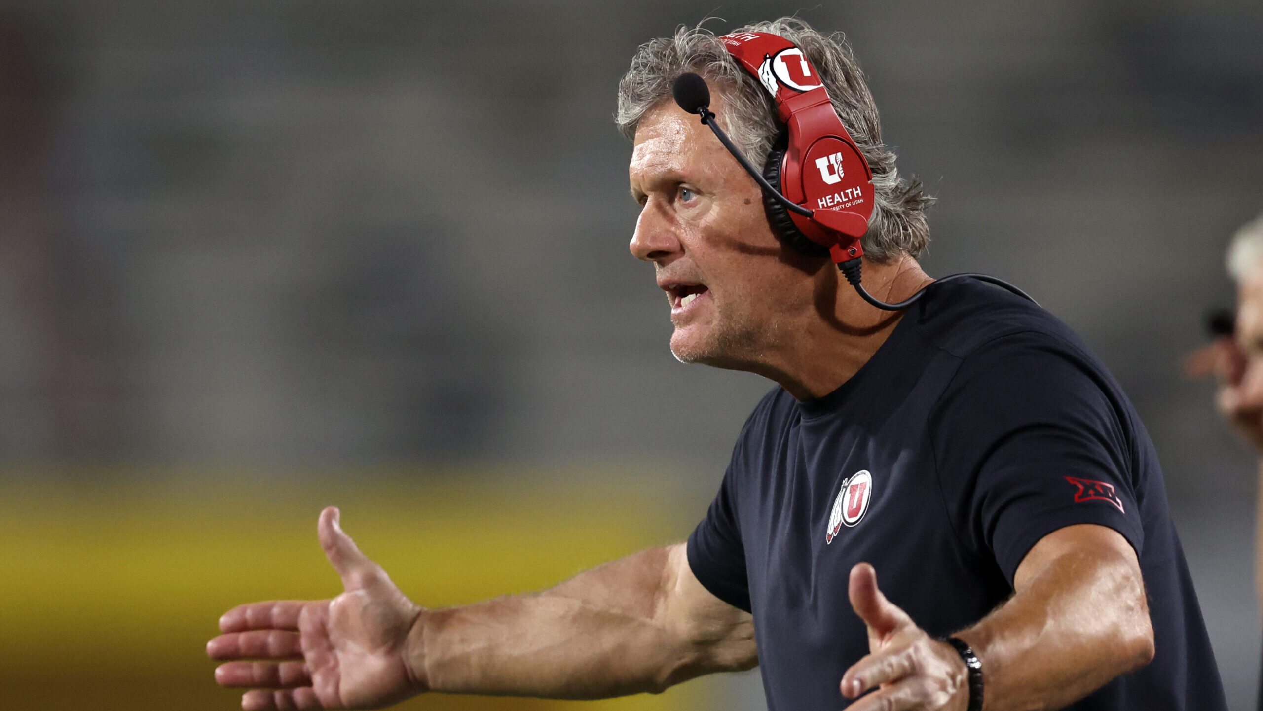 Utah Utes Football Arizona State Sun Devils head coach Kyle Whittingham...