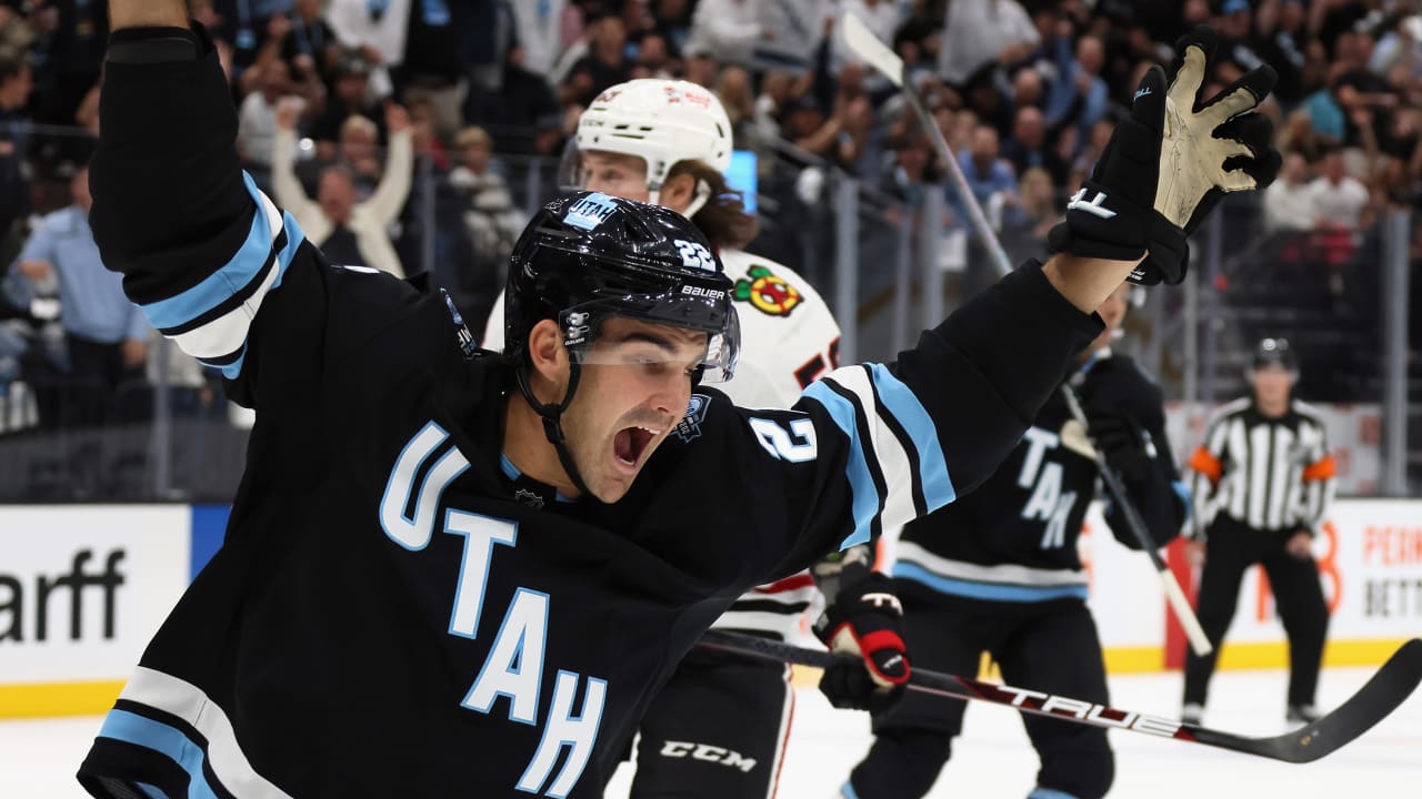 Utah Hockey Club defeats Blackhawks in inaugural game